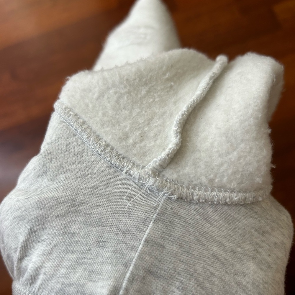 Alexander Wang All Over Logo Embroidery Monogram Turtleneck Sweatshirt Crop Top - Picture 14 of 17